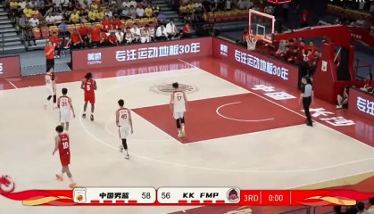开云体育官方网站-男篮热身赛：王俊杰12分&amp;amp;徐昕10分，中国男篮三节58-56领先